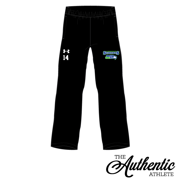 Ua Hustle Fleece Pant Size Chart