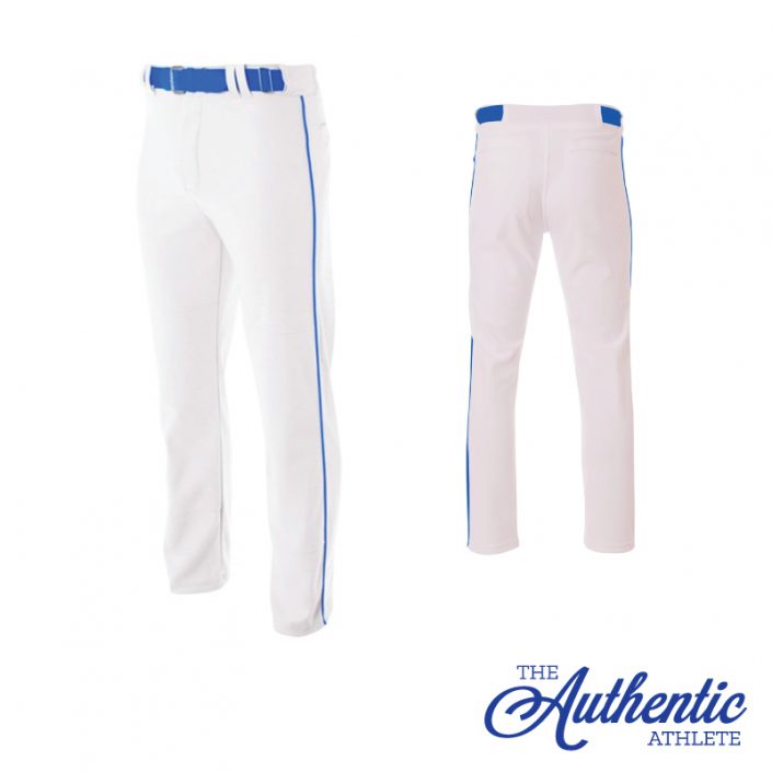 Darien Babe Ruth A4 Pro Style Open Bottom Baggy Cut Baseball Pant